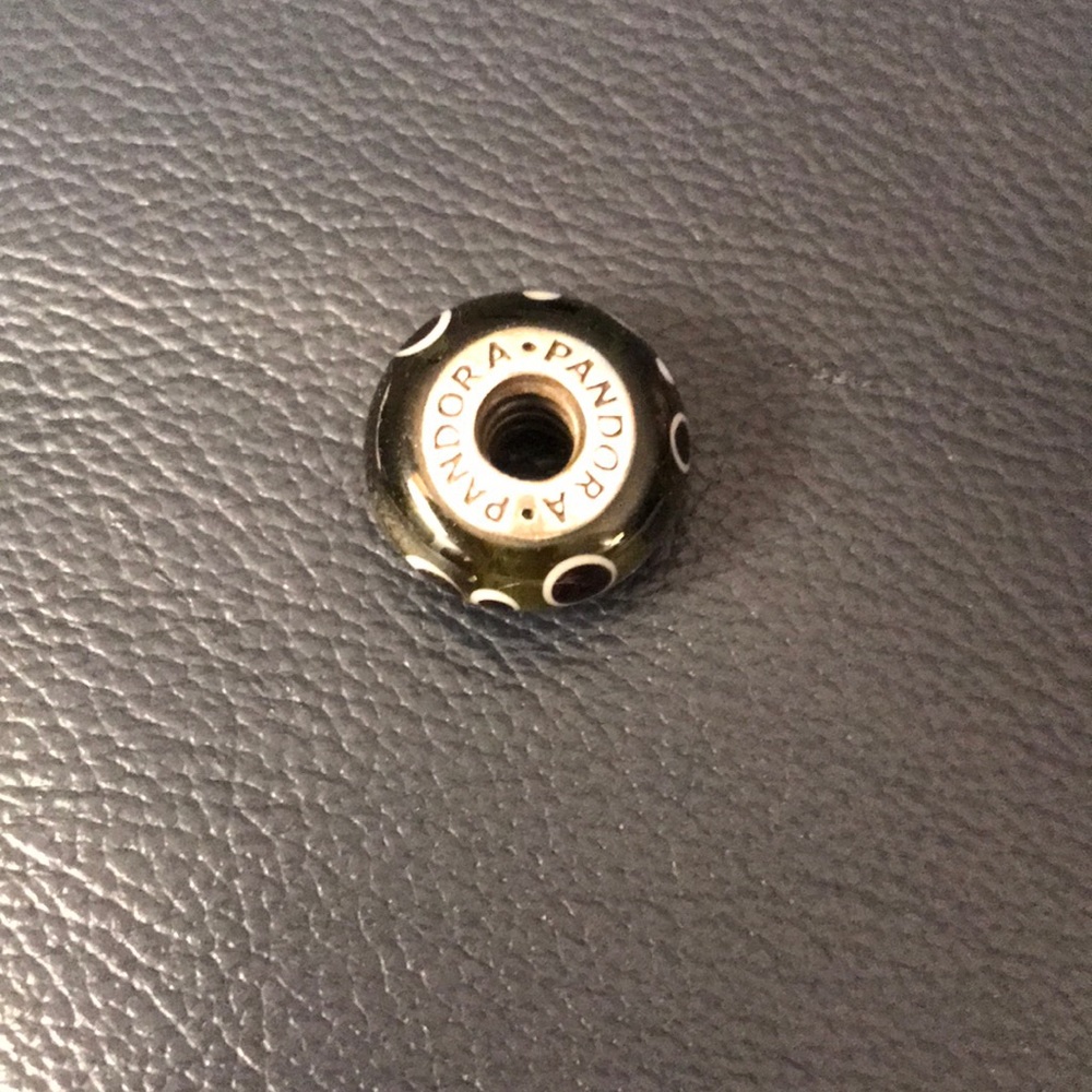Pandora Sterling Silver and Glass Bead